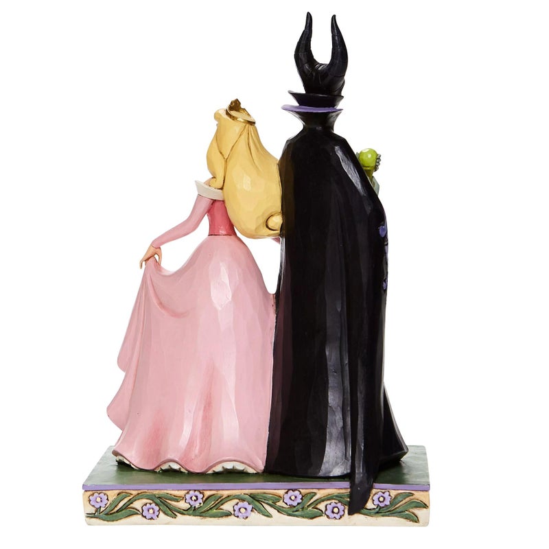 Enesco Disney Traditions by Jim Shore Sleeping Beauty Aurora and Maleficent Figurine, 9 Inch, Multicolor - Image 3